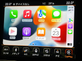 ●Apple Car Play:スマホとの有線接続で、ナビ・オーディオ再生などスマホのアプリ機能が画面でも使える便利機能です!
