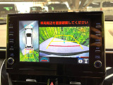 【パノラミックビューモニター】専用のカメラにより、上から見下ろしたような視点で360度クルマの周囲を確認することができます☆死角部分も確認しやすく、狭い場所での切り返しや駐車もスムーズに行えます。