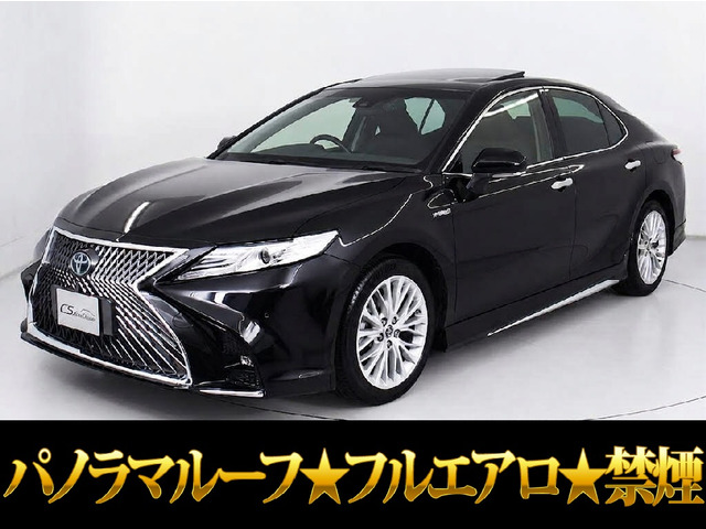 カムリ 2.5 G サンルーフ HUD BSM レーダーC プリクラッシュ 禁煙