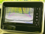 【バックカメラ】駐車時に後方がリアルタイム映像で確認できます。大型商業施設や立体駐車場での駐車時や、夜間のバック時に大活躍!運転スキルに関わらず、今や必須となった装備のひとつです!