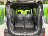 普段のお買い物や通勤、送迎等に十分な荷室スペースを確保しております。セカンドシートを倒すと、大きな荷物の積載も可能です♪