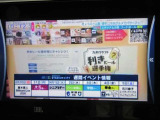 地デジチューナー内蔵。