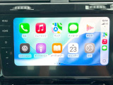 ●Apple Car Play:スマホとの有線接続で、ナビ・オーディオ再生などスマホのアプリ機能が画面でも使える便利機能です!