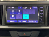 ワンセグテレビ、CD、Bluetoothオーディオなどが楽しめます。