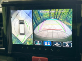 【全方位モニター用カメラ】専用のカメラにより、上から見下ろしたような視点で360度クルマの周囲を確認することができます☆死角部分も確認しやすく、狭い場所での切り返しや駐車もスムーズに行えます。