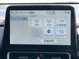 ラジオや音楽を快適に楽しめるオーディオ画面。USBやBluetooth接続で、お好みの音楽を再生できます。ドライブ中のエンターテイメントを充実させてください。