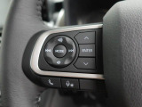 【ステアリングスイッチ】運転中、前方から目線をそらすことなく、オーディオ等の操作が可能な便利機能!安心&快適なドライブを演出してくれます♪