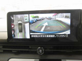 上から見下ろすようにピッタリ駐車、アラウンドビュ-モニタ-!