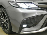 LEDヘッドライトです。デザイン性がよくとても明るいので、夜間の走行や悪天候でも安心です。しかも長寿命!