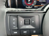 運転中も便利なステアリングスイッチ♪