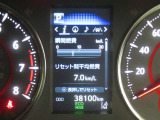 走行距離約38000キロとなります。