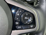 クルーズコントロール機能が付いています。 速度を設定するとアクセルを踏まなくても一定の速度で走ることができます。  高速道路ではとても便利な装置なんです。