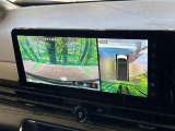 【アラウンドビューモニター】専用のカメラにより、上から見下ろしたような視点で360度クルマの周囲を確認することができます☆死角部分も確認しやすく、狭い場所での切り返しや駐車もスムーズに行えます。