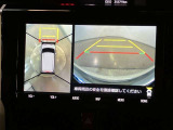 複数のカメラの映像をもとに、クルマを真上から見ているような映像をドライバーに提供し駐車をサポートする機能です。