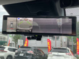 大好評「インテリジェントルームミラー」!車両後方のカメラ映像がミラーに映るので、乗員や荷物が多くても安心♪夜間や悪天候の日でもクリアな映像で視界良好です◎