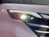 LEDヘッドライト装備!夜間くらい道でも明るく照らしてくれるので安心です!