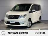 セレナ 20G S-HYBRID パノラミックルーフ付 2WD ワンオーナー 入庫しました♪ ボディ色はブリリアントホワイトパールです☆