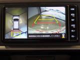 全方位モニター付きです。全方向の確認ができて安心です。