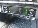 運転席と助手席にはシートヒータークーラーが装備されています。夏はヒンヤリと冬はポカポカで快適です♪