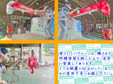 塗りにくいクレーンも、隅々まで防錆塗装を施した上で、赤色に塗装してあります。とても綺麗に仕上がっているので是非下見にお越し下さい。