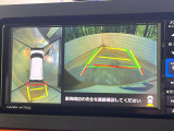 【パノラマモニター】専用のカメラにより、上から見下ろしたような視点で360度クルマの周囲を確認することができます☆死角部分も確認しやすく、狭い場所での切り返しや駐車もスムーズに行えます。