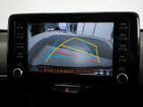 バックカメラで後方がリアルタイム映像で確認できます!商業施設や駐車場での駐車時や、夜間のバック時にも安心です♪