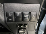 ヘッドライト光軸上下調整機能付き車両です。各種スイッチ部