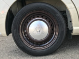 ホンダ純正のホイールキャップが装備されています。