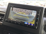 リアカメラがついているので、駐車や後進の際にとても便利です♪