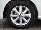【タイヤ】 【純正14インチアルミホイール】《155/65R14》専用のアルミなのでお車のイメージぴったりですね!