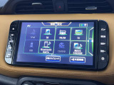 日産オリジナルナビゲーションシステム。TV・CD・DVD再生・Bluetooth接続可能です。