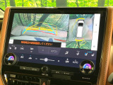 【パノラミックビューモニター】専用のカメラにより、上から見下ろしたような視点で360度クルマの周囲を確認することができます☆死角部分も確認しやすく、狭い場所での切り返しや駐車もスムーズに行えます。