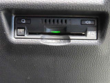 ETC車載器付きです。高速道路の料金所もスムーズに通過できます。