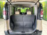 普段のお買い物や通勤、送迎等に十分な荷室スペースを確保しております。セカンドシートを倒すと、大きな荷物の積載も可能です♪