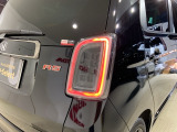 視認性がいいテールランプ。後続車にも存在をアピール。