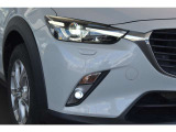 ハイビームコントロール&オートライト付きLEDヘッドライト、フォグランプもLEDです。