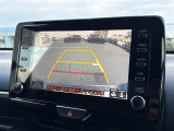 【 バックカメラ 】駐車が苦手な方でも映像で後方の安全確認もしっかり♪見えない死角の部分や距離感などモニター確認することが可能です!