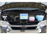 エンジンルームもピカピカです。