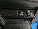 ヘッドライト光軸上下調整機能付き車両です。各種スイッチ部