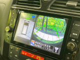 【アラウンドビューモニター】専用のカメラにより、上から見下ろしたような視点で360度クルマの周囲を確認することができます☆死角部分も確認しやすく、狭い場所での切り返しや駐車もスムーズに行えます。