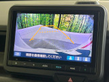 【バックカメラ】駐車時に後方がリアルタイム映像で確認できます。大型商業施設や立体駐車場での駐車時や、夜間のバック時に大活躍!運転スキルに関わらず、今や必須となった装備のひとつです!