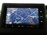 ホンダ純正ナビなのでダッシュボードにスッキリと収まっています。土地勘の無い所でも道に迷わず安心ですね!