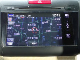 ホンダ純正ナビなのでダッシュボードにスッキリと収まっています。土地勘の無い所でも道に迷わず安心ですね!