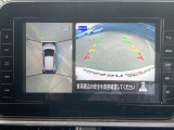 アラウンドビューモニターです☆車の前後左右にカメラがついており駐車時には上から車を見たような画面が見れますので、4方向の状況を確認することができる便利な機能です☆