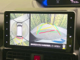 【パノラマモニター】専用のカメラにより、上から見下ろしたような視点で360度クルマの周囲を確認することができます☆死角部分も確認しやすく、狭い場所での切り返しや駐車もスムーズに行えます。