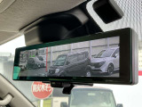 インテリジェント ルームミラーは、車両後方のカメラ映像をミラー面に映し出すので、車内の状況や、天候などに影響されず、いつでもクリアな後方視界が得られます