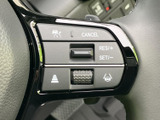 クルーズコントロールのスイッチで、高速道路などでの運転をサポート。長時間の運転でも疲れを軽減し、快適なドライブを実現します。