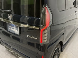視認性がいいテールランプ。後続車にも存在をアピール。