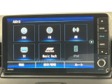 ★オーディオメニューです。スマートフォンとの連携が可能です♪視認性に優れており、使い勝手も良好です。