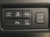 運転席回りのスイッチで安全装備のON/OFFも簡単に!